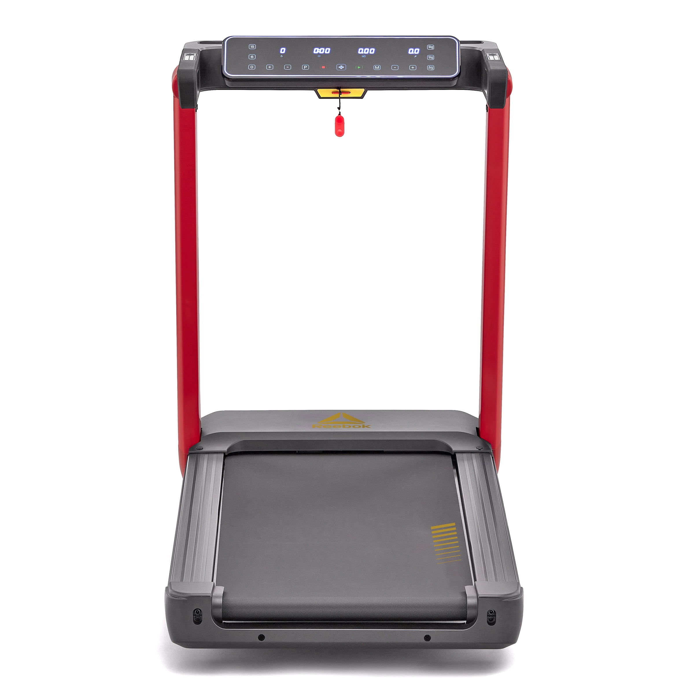 Reebok FR30z Floatride Treadmill - Red with Incline, Bluetooth, Walking or Running, 4 HP, 12.4 MPH, 330 lb. Capacity