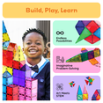 PicassoTiles 100 PC Large Magnetic Building Blocks for Kids, Learning ...