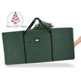 thumbnail image 2 of Hearth & Harbor Christmas Tree Storage Bag made from Durable Fabric, Fits up to 7.5 ft Holiday Trees - Green, 2 of 7