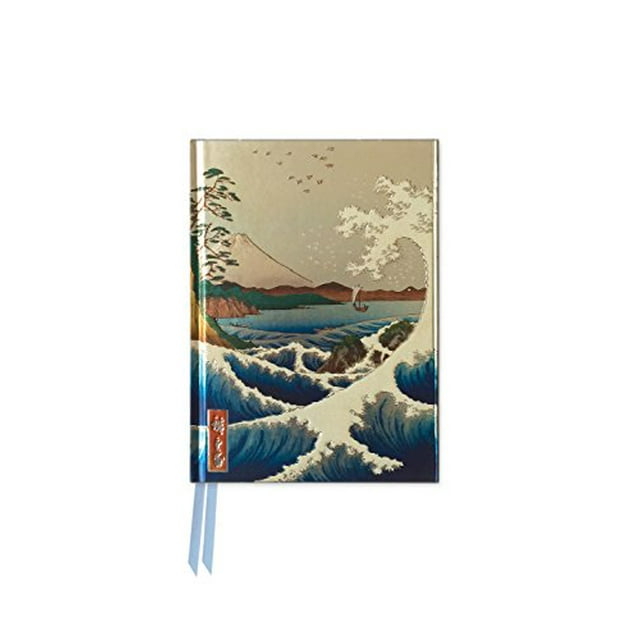 Sea at Satta par Hiroshige (Journal de Poche à Volants) (Flame Tree Pocket Books)