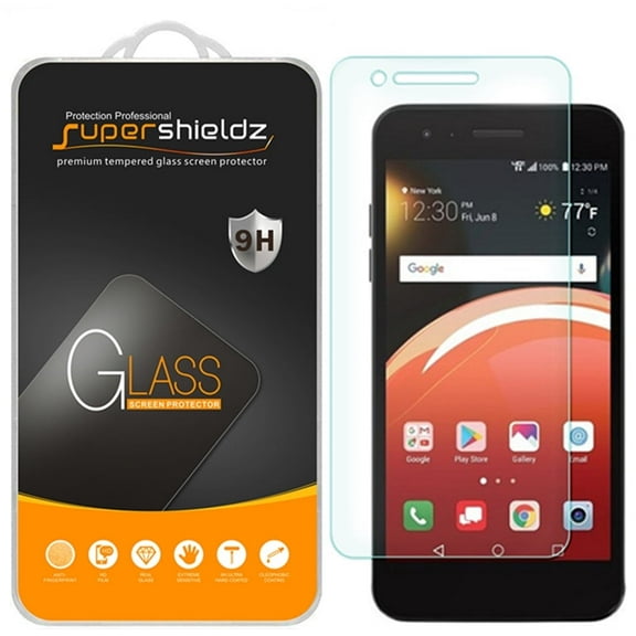[1-Pack] Supershieldz for LG Risio 3 Tempered Glass Screen Protector, Anti-Scratch, Anti-Fingerprint, Bubble Free