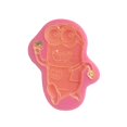 thumbnail image 1 of Molde de silicona pequeño Minions Fondant para decoración de pasteles, molde de yeso para aromaterapia Afortunado Sencillez, 1 of 3