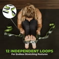 thumbnail image 3 of Gradient Fitness Stretching Strap for Physical Therapy, 12 Multi-Loop Stretch Strap 1.5" W x 8' L, Neoprene Handles, Physical Therapy Equipment, Yoga Straps for Stretching, Leg Stretcher, 3 of 9