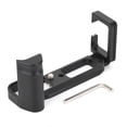 thumbnail image 2 of Fuji XT20, L Shaped Metal Quick Release Plate Bracket Hand Grip Camera  L Shaped 1 4 Inch Screw Holes For Fuji XT10 XT20 XT30 Mirrorless, 2 of 8