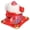 Type 4, variant on LAZIOEGR 6 inch Fortune Cat Ceramic Waving Lucky Cat Ornament Home Decoration Figurine Type 3 (15 cm / 6 inches)