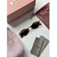 thumbnail image 3 of Miu Miu Sunglasses Geometric Frame Brown Glasses, 3 of 6