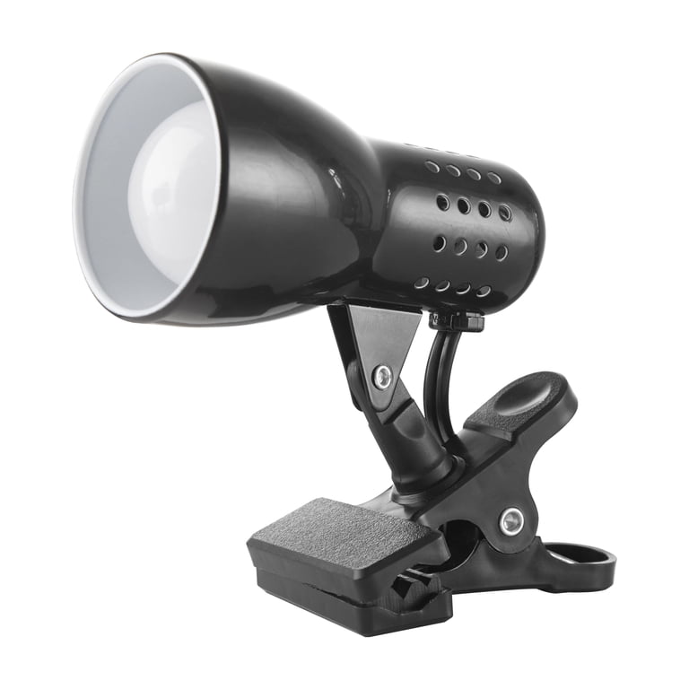 Mainstays 5" Mini Clip Lamp, Black LED photo 3
