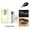 A, variant on EGNMCR Eyebrow Pencil Semi-permanent Eyebrow Dye- Cream Black Miliary Brown Three-dimensional Natural Eyebrow Shape Lasting Eyebrow Dye- Cream Eyebrow dye cream