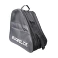 thumbnail image 4 of Bolsa de almacenamiento de patines en línea, transportista, bolsa de 3 capas, cremallera de gran capacidad, bolso de hombro, bolsa de zapatos de Negro, 4 of 8