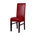 thumbnail image 2 of Yuarrent Agregue un toque de elegancia al área del comedor con estas fundas para sillas Fundas para sillas impermeables y a prueba de aceite Conjuntos de muebles de sala de estar Vino Tinto Azufaifa, 2 of 6