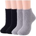 thumbnail image 1 of Chaussette Chaude en Peluche Décontractée 2 Paires, 1 of 1