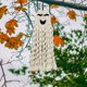 thumbnail image 1 of Decoraciones de Halloween Fiudx Tejido a mano fantasma y fantasma blanco, 1 of 6