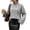 Gray, variant on FAIWAD Sweaters for Women Cable Knit Mock Neck Long Sleeve Pullover Tops Casual Daily Wear