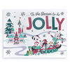 Disney Mickey Friends Light-Up Holiday Tis The Season to be Jolly Display New