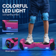 Mosta Electric Hoverboard with New Version Bluetooth Hover Board, Chrome and Design Color Self-Balance Electric Scooter