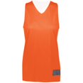 thumbnail image 1 of ASI 163.320.L Jersey 2.0 Réversible en Maille Tricotée pour Femmes, Orange et Blanc - Grand, 1 of 1