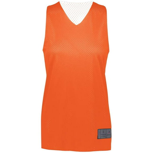 ASI 163.320.2XL Chandail Jersey 2.0 Réversible en Maille Tricotée pour Femmes, Orange et Blanc - 2TG