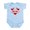 Sky Blue, variant on CafePress - GRANDDADDY's SWEETHEART Infant Bodysuit - Baby Light Bodysuit, Size Newborn - 24 Months