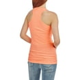 No Boundaries Juniors' Racerback Ribbed Tank