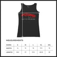 thumbnail image 7 of Bad To The Block Muscle Car Women's Tank Top Street Racer American RT V8 Octane Power Perfomance Racing Coupe, 7 of 7