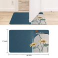 thumbnail image 6 of Retro Door Mat, 17 X 30 Inch Sunflower and Blue Welcome Doormat Decorative Home Floor Mat, Non Slip Rubber Back and Strong Water Absorption for Outdoor Indoor Entrance Decor, 6 of 6