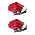 thumbnail image 1 of 2x Motorcycle Tail Brake Light Abs Red Motorbike Rear Indicator Stop Lamp For Virago Xv250 Xv400, 1 of 4