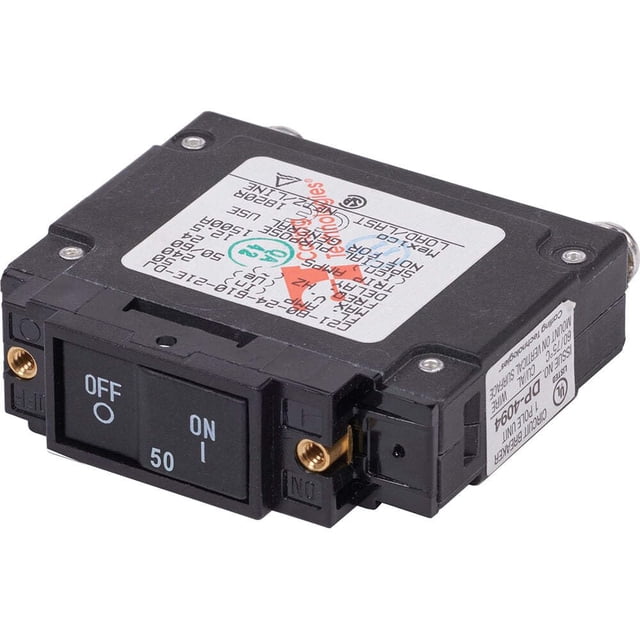 Interruptor automático Blue Sea Systems serie C 50A AC UL489