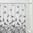 thumbnail image 3 of Mainstays Recycled PEVA Decorative Shower Curtain, Waterproof, Medium Weight, Assorted Designs, 3 of 5