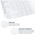 thumbnail image 2 of Yumcute Bathtub Mat Non Slip Shower Mat, Drainage Mat Toilet Mats Machine Washable Rubber Shower Mat with Drain Holes Suction Cups, 2 of 13