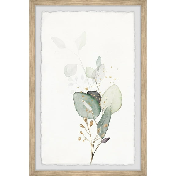 Marmont Hill Green Queen Framed Painting Print