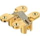 thumbnail image 1 of 2pcs Invisible Concealed Cross Hinges Wooden Doors, Zinc Alloy, 43 X36x12mm-YNP, 1 of 4