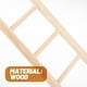 thumbnail image 2 of Escalera de madera para jaula de loros, escalera para pájaros, escalera para pájaros mordisqueadores, juguete para pájaros, escalera para trepar., 2 of 8