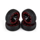 thumbnail image 1 of 4Pcs Rubber Racing Off-Road Vehicle Tires Wheel Rims for 1:10 RC Car (10 Holes), 1 of 4