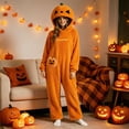 thumbnail image 6 of RFQWOVSR Unisex Fleece Lined Onesie Pajama with Seasonal Print M, 6 of 6