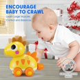 thumbnail image 2 of VATENIC Crawling Baby Toys for Babies, Touch & Go Light up Musical Dinosaur Walking Toys,Baby Toddler Toys Age 1-2 Baby Gifts，18 Month+ Kids Toys(5.9"x5.9"x3.9"), 2 of 7