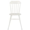 thumbnail image 3 of SAFAVIEH Broderick Outdoor Patio Side Chair, Matte White, Set of 2, 3 of 11