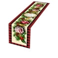 thumbnail image 2 of Zenithome Christmas Tablecloth 72.04In Multicolor Festive Exquisite Durable Soft For Dining Table Coffee Table Holiday Party Home Decor, 2 of 6