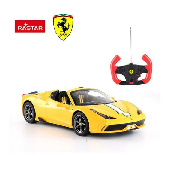RC Voiture 1/4 Officiellement Autorisé Échelle Ferrari 458 Spéciale Jaune