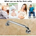 thumbnail image 2 of Barra de apoyo para baño, manija de seguridad de acero inoxidable para niños, ancianos y discapacitados, manija de soporte antideslizante para montaje en pared, ahorro de espacio para baño, cocina,, 2 of 5