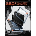 thumbnail image 4 of SUPCASE Unicorn Beetle Pro for Samsung Galaxy Z Flip 8 Case, Hinge Protection 360 Full Body Military-Grade Phone Cover with Foldable Stand and Rotating Belt Clip, Front Screen Protector, Tilt, 4 of 8