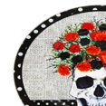 thumbnail image 2 of Kit 2 Platos Calaveras Halloween Calacas 33 Cm Ofrenda, 2 of 4
