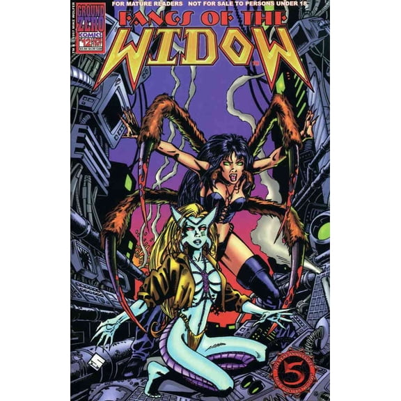 Fangs of the Widow #12 VF ; Ground Zero Comic Book