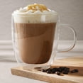 thumbnail image 5 of Mr. Coffee Retro Machiatto 2 piece 16 Ounce Double Wall Insulated Glass Mug Set, 5 of 5