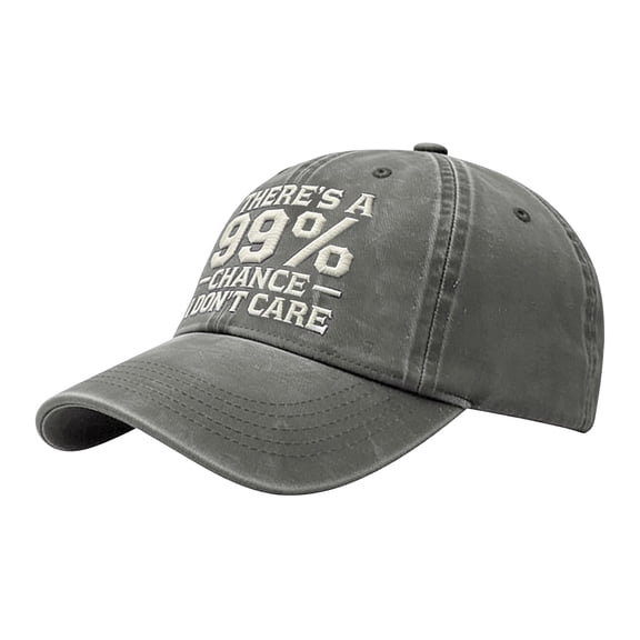 RFINGUQIP Hats For Women Baseball Cap Adjustable Distressed Embroidered Casual