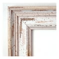 thumbnail image 3 of Alexandria White Wash Beveled Wood Bathroom Wall Mirror, 3 of 4
