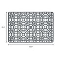 thumbnail image 6 of Silicone Dish Drying Mat for Kitchen Counter, Kitchen Sink Mat, Hollow Design Silicone Mat Dark Gray 15.7*10.6 inch, 6 of 6