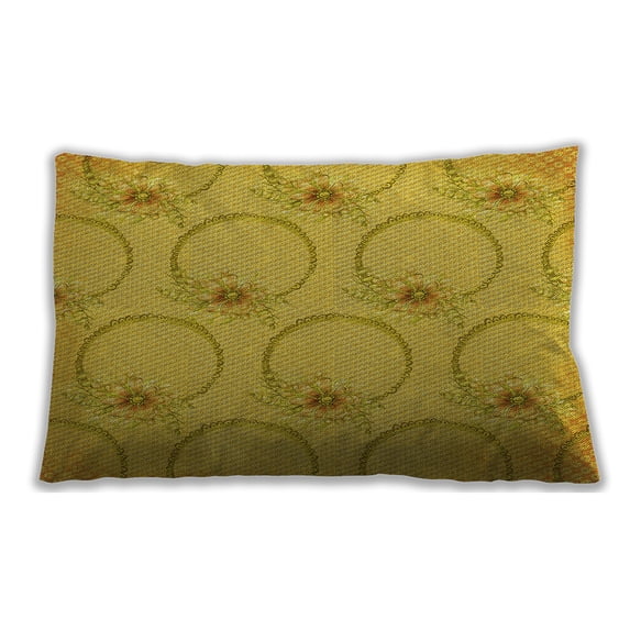 Ahgly Company Indoor Rectangular Contemporary Lumbar Throw Pillow, 13 inch by 19 inch