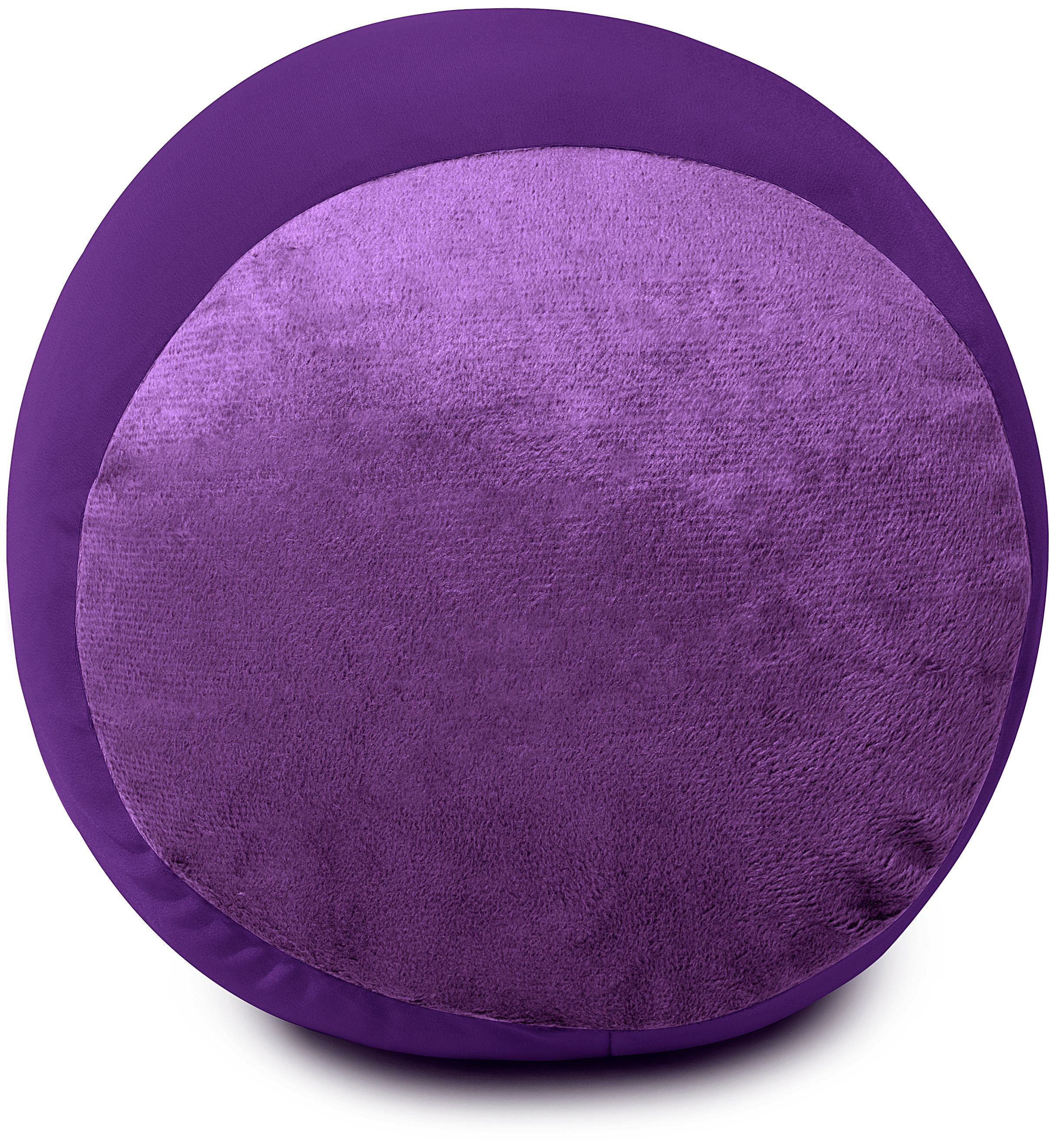 Cover For Microbead Body Pillow - Spandex (15%) / Nylon (85%) Blend - Hypoallergenic - Pillow Cover, Purple