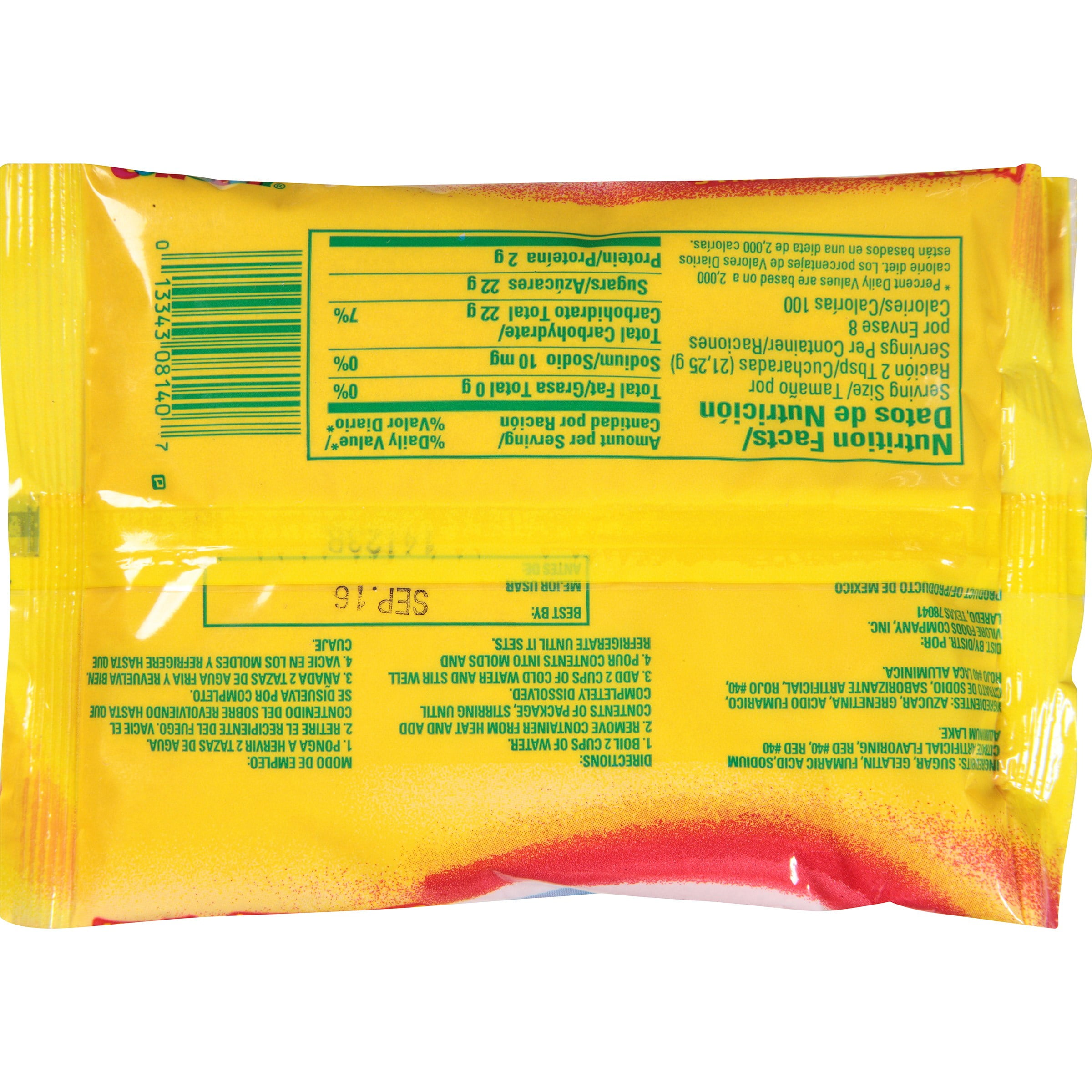 Congelli Strawberry Gelatin Dessert Mix, 6 oz