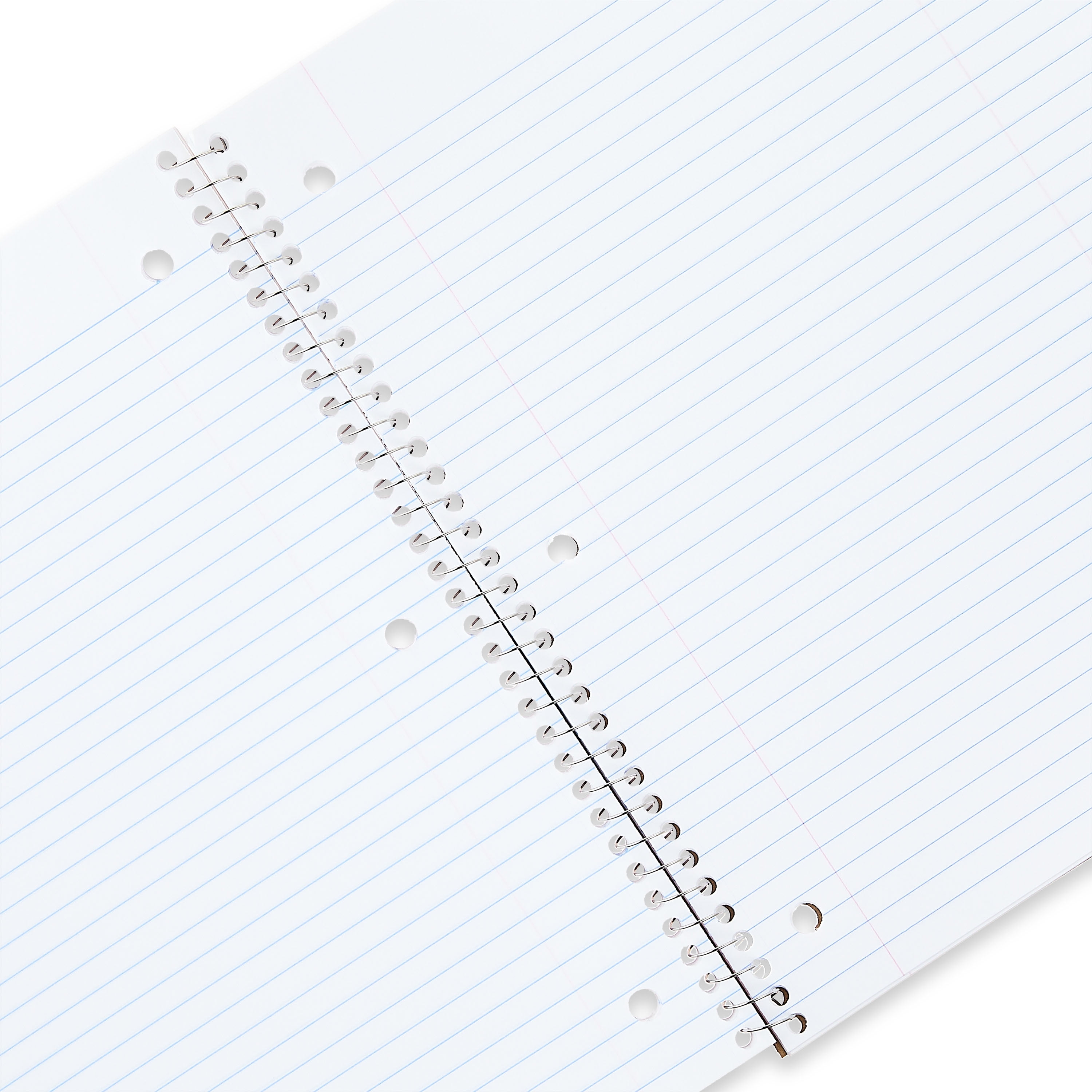 Pen+Gear College Ruled 1-Subject Notebook, 8" x 10.5", Red, 70 Sheets